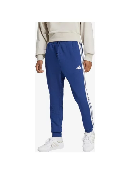 Spodnie długie adidas Essential French granatowe XS białe