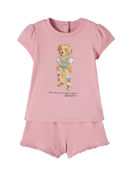 Gyerek pólóing Polo Ralph Lauren rózsaszín