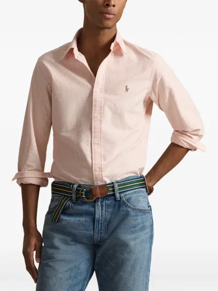 Șapcă Polo Ralph Lauren cu decolteu în V cu autograf în carouri albastru