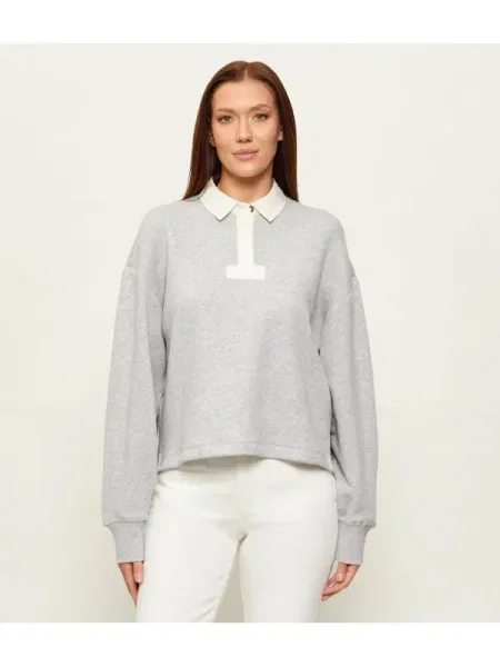 Rag&Bone Hanorac TERRY | Oversize fit gri
