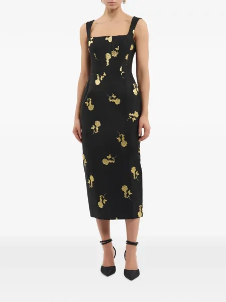 Rochie midi Rebecca Vallance negru