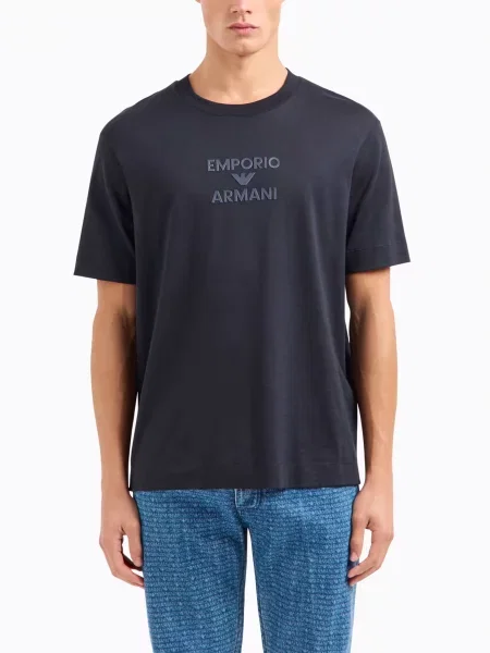 Футболка Emporio Armani синяя