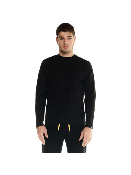 Lung tricou Leone 1947 cu mâneci lungi negru