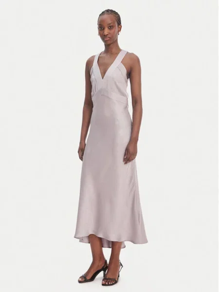 Obleka BOSS Orange C Danden vijolična