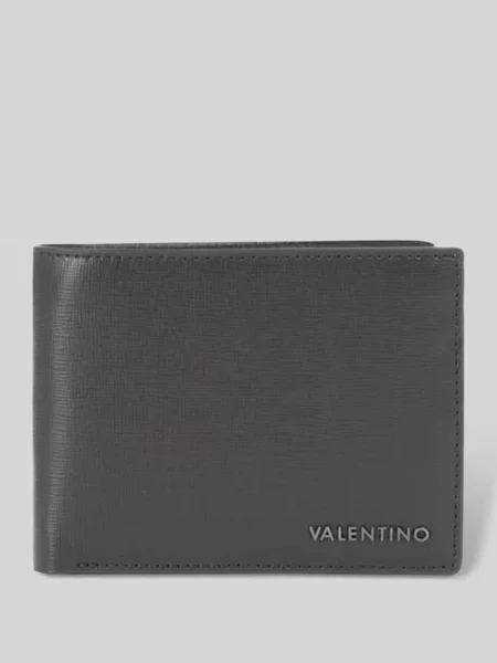 Portmonetka z licowej skóry bydlęcej z ochroną RFID Valentino Bags