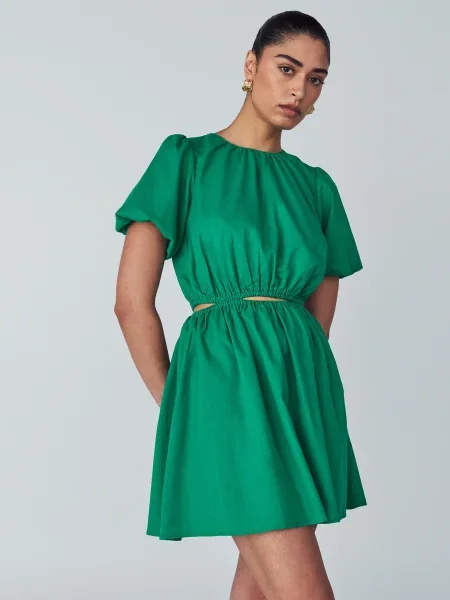 St MRLO Rochie de vară Maudie limetă verde