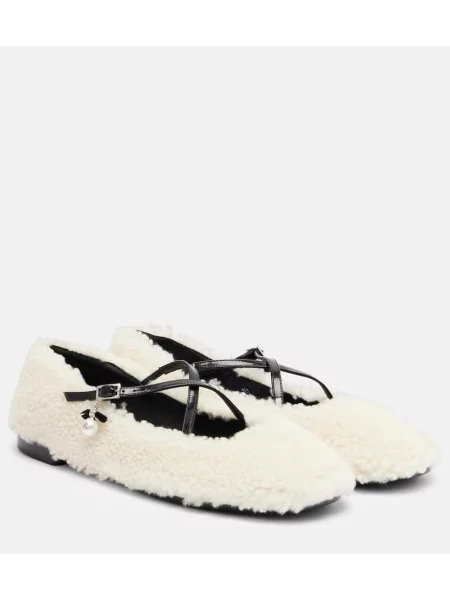 Balerini Jimmy Choo alb