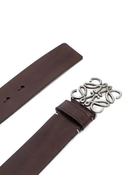 Cu centură curea Loewe chunky maro
