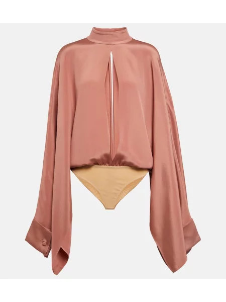 Body Tom Ford de mătase negru