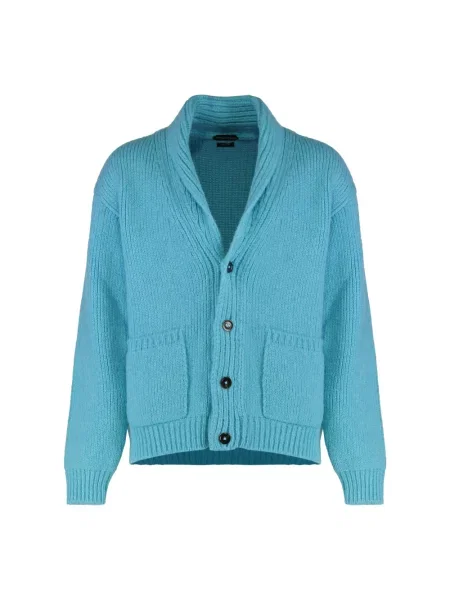 Kardigan Tom Ford niebieski