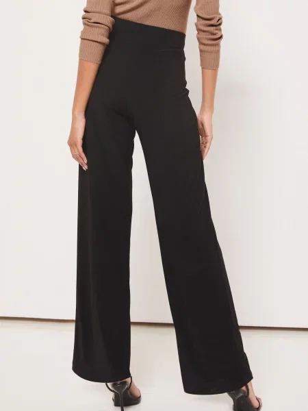 Lipsy Pantaloni cu dungă negru