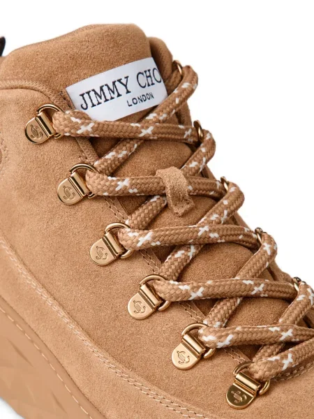 Sneakerși Jimmy Choo din piele de căprioară