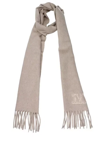 Fular Max Mara cu broderie