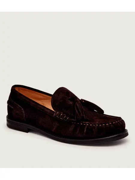 Gant Pantofi loafer Gracelyn | piele întoarsă maro