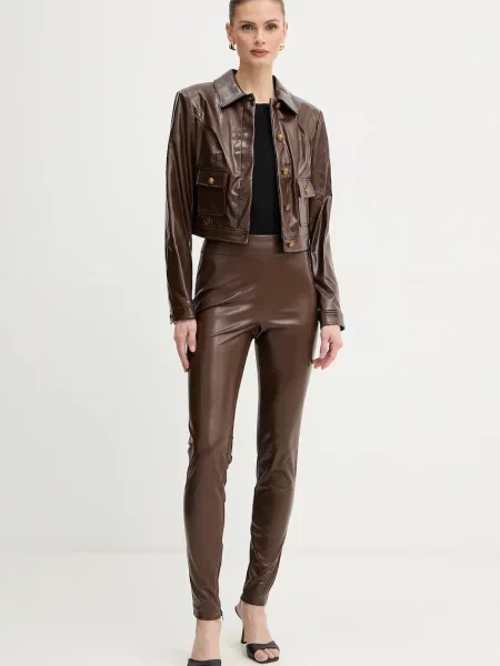 Guess kurtka BLANDINE brązowa