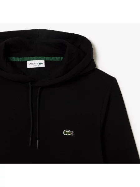 Lacoste Bluza Z Kapturem czarna