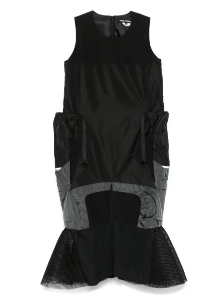 Sukienka midi Junya Watanabe do kolan garniturowa czarna