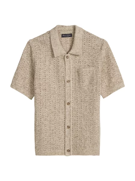 Marc O'Polo Pletena jopa pesek