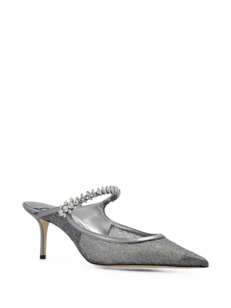 Papuci tip mules Jimmy Choo plasă