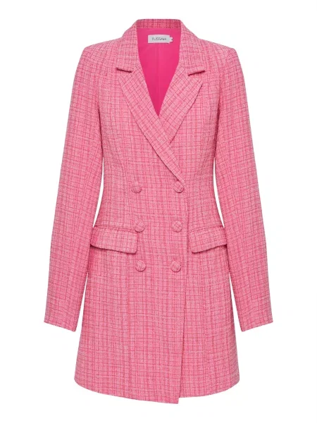 Tussah Rochie ELLE roz