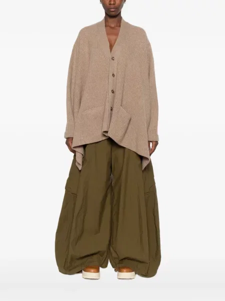 Cardigan R13 tricotate maro