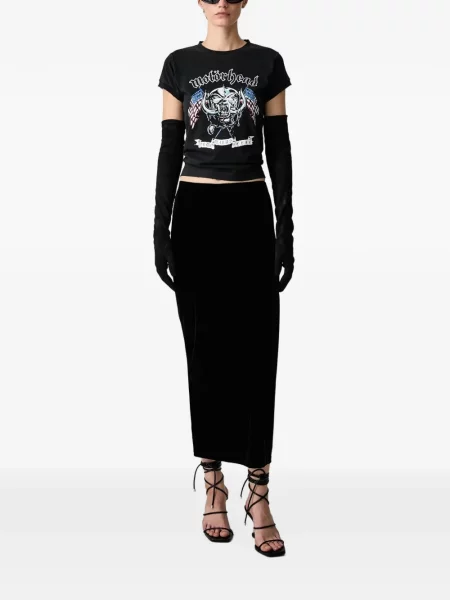 Tricou Vetements cu imagine negru