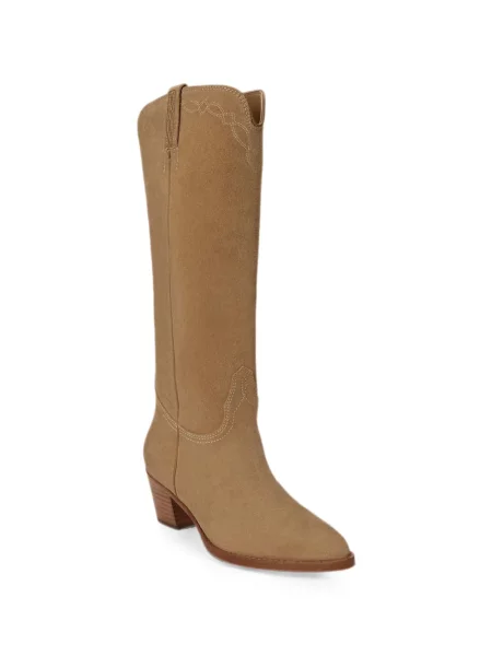 Botine Lauren Ralph Lauren din piele de căprioară