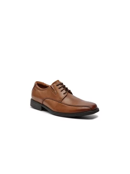 Poltopánky Clarks Tilden Walk hnedá