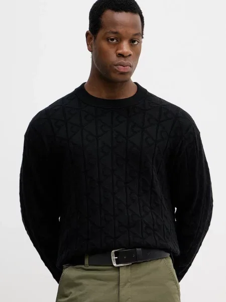 Calvin Klein Jeans pulover de negru