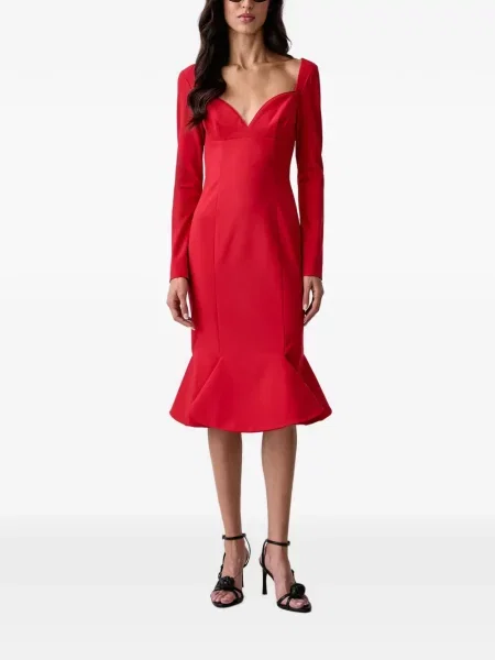 Rochie midi Pinko roșu