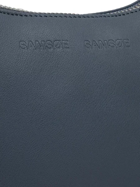 Geantă Samsøe Samsøe albastru