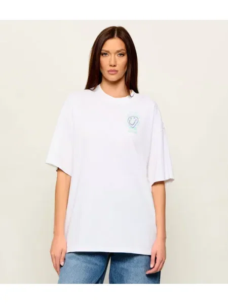 HUGO Póló Tee Oversize fehér