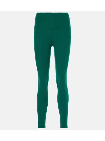 Legginsy Varley z wysoką talią zielone