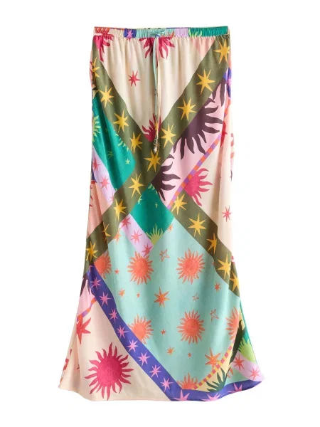 Next Fustă / mai multe culori verde