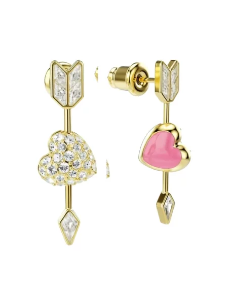 Kolczyki Swarovski żółte