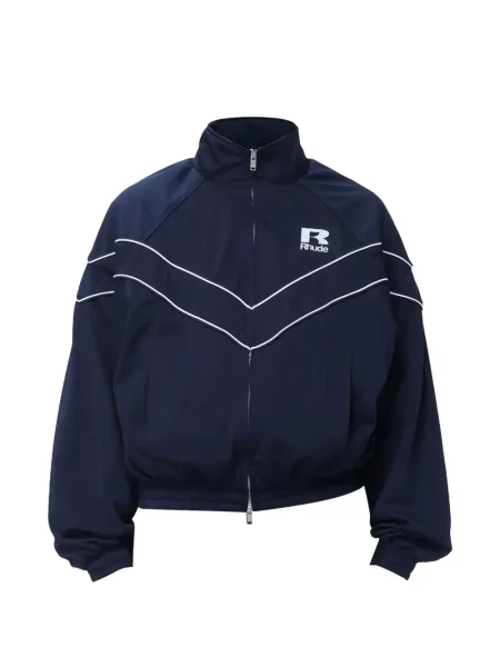 Geacă Rhude cu imagine albastru