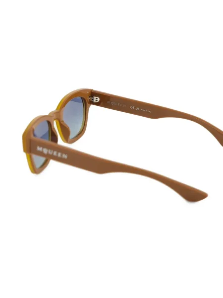 Ochelari de soare Alexander Mcqueen Eyewear maro