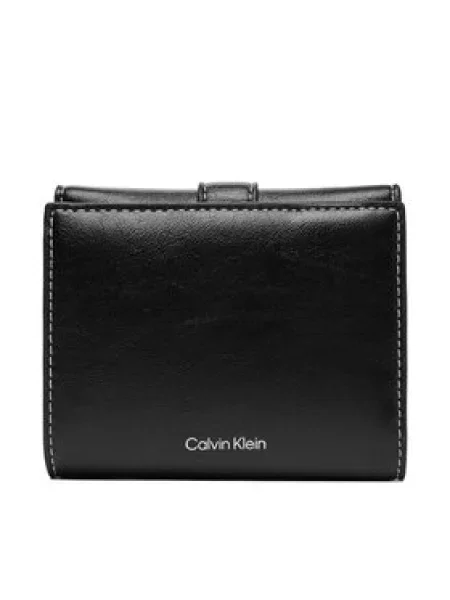 Calvin Klein Denarnica Buckle 2 In 1 Wallet črna
