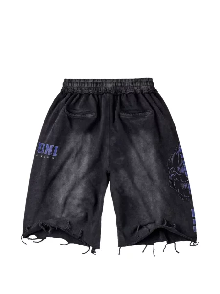 Pantaloni scurți Vale zdrențuiți negru