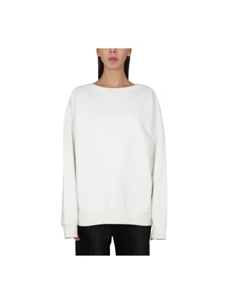 Haftowana bluza Maison Margiela biała