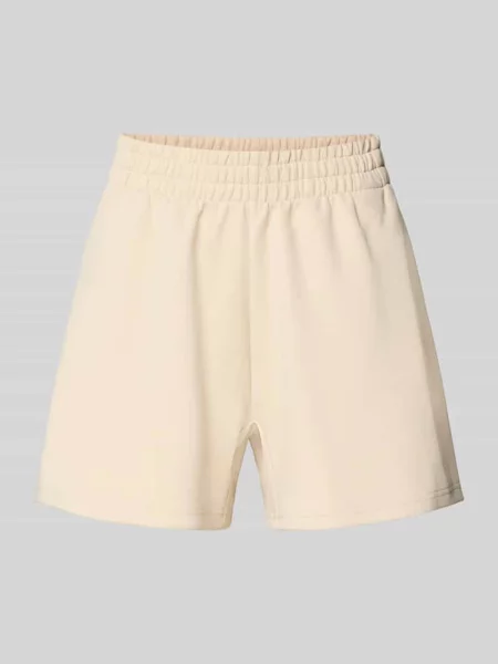Szorty dresowe z elastycznym pasem Adidas Sportswear beżowe