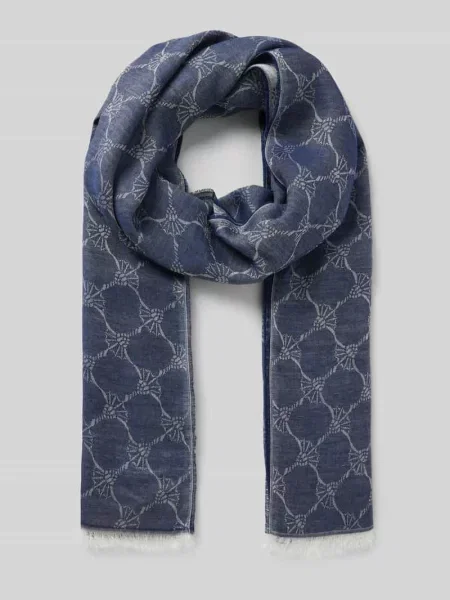 Joop! Szal Ferdis blau granatowa