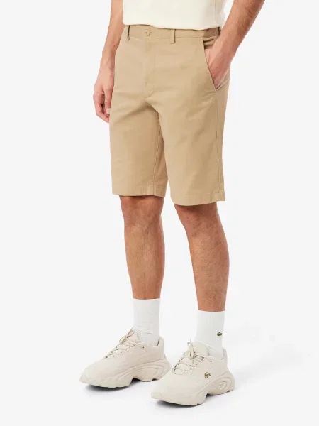 Повсякденні шорти Lacoste бежевий
