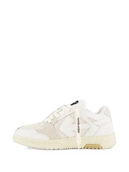 Sneakerși Off-white business alb