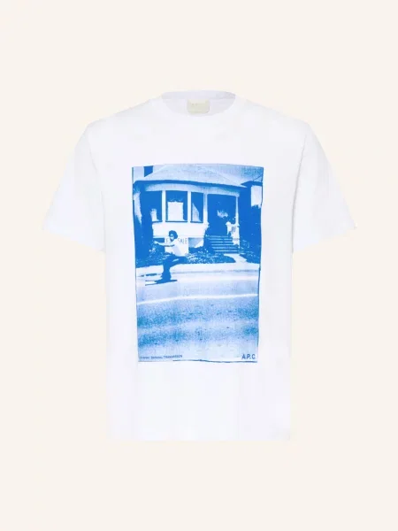 A.P.C. Koszulka weiss biała