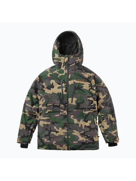 Geacă de snowboard pentru bărbați ThirtyTwo TM Recycled X Fava camo