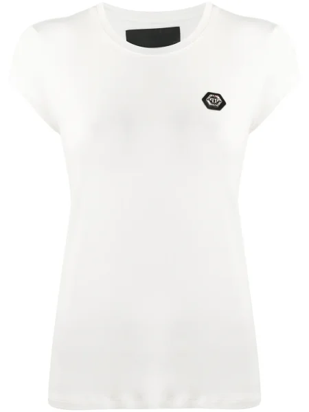 Tricou Philipp Plein alb