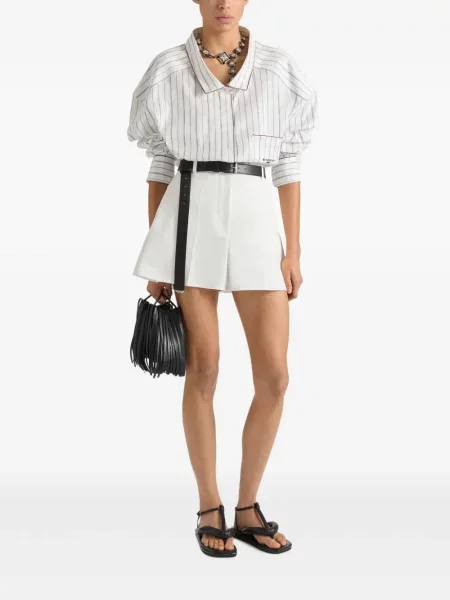 Pantaloni scurți Givenchy alb