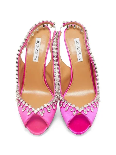 Pantofi cu toc Aquazzura roz