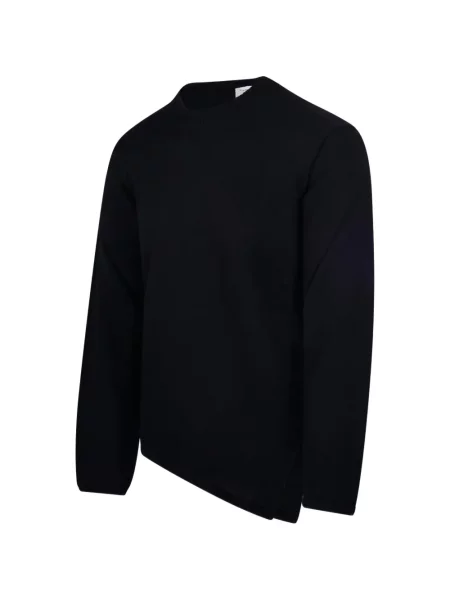 Pulover Comme Des Garçons Shirt asimetric negru